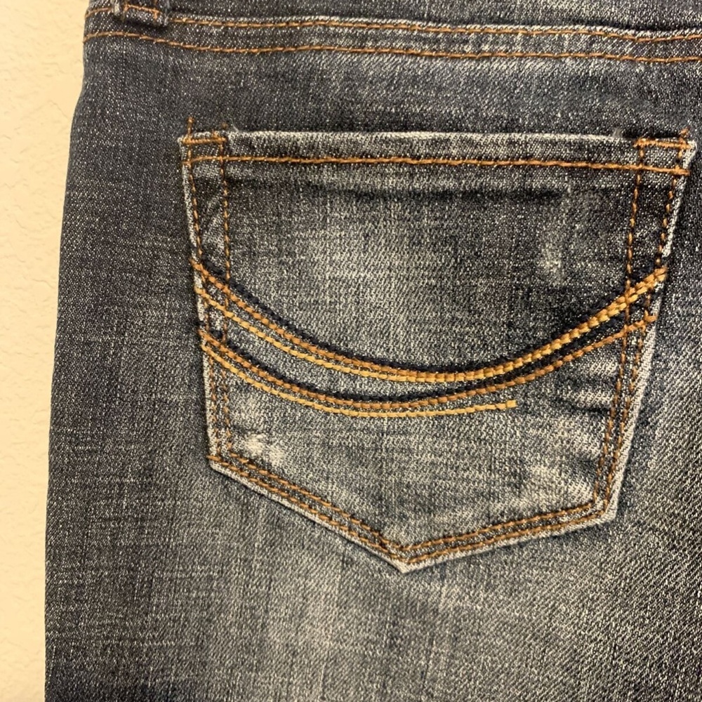 Flirty Everyday Skinny Refuge Distressed Washed Jeans Pant Womans Regular 0 Slim - Picture 9 of 12